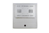 21.5" stainless steel waterproof panel PC with control buttons for CNC industrial automation
