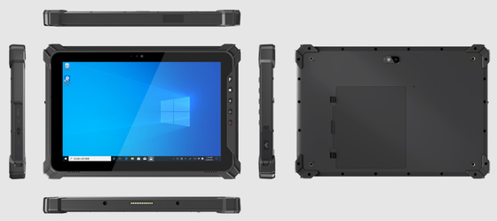 10.1 Inch IP65 Rugged Tablet PC Windows MIL-STD-810G With 2D Scanner