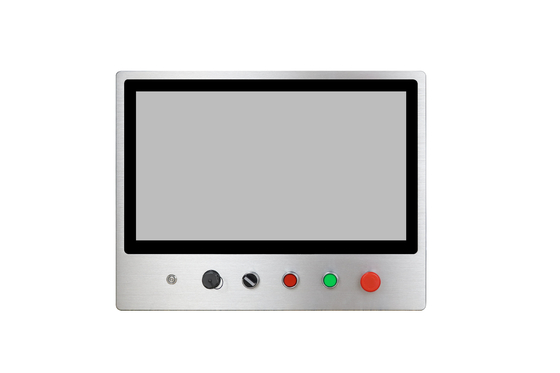 Customized Panel PC 19 Inch HMI Button Controller Self Locking Reset Buttons For CNC PLC Equipment