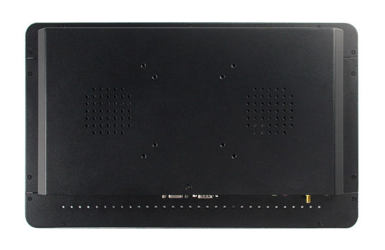 15.6" Multi-touch Screen pcap touch monitor VGA DVI HDMI input IP65 front VESA mount