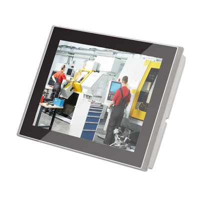 12.1''' gömülü LCD sağlam HD All In One Fanless Panel PC PCAP I7-1355U CPU ile dokunmatik ekran