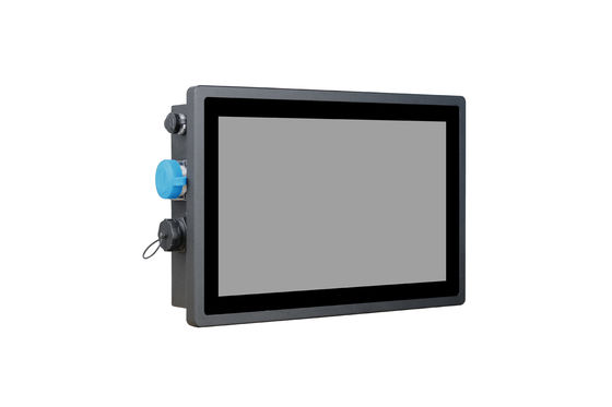Waterproof Dustproof 10.1 Inch Monitor Pure Flat Surface Aluminum Alloy Front Bezel And Back Casing