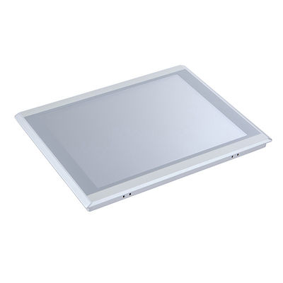 Embedded Mounting Industrial PC Monitor 17" Capacitive Touch Screen Vandal Proof